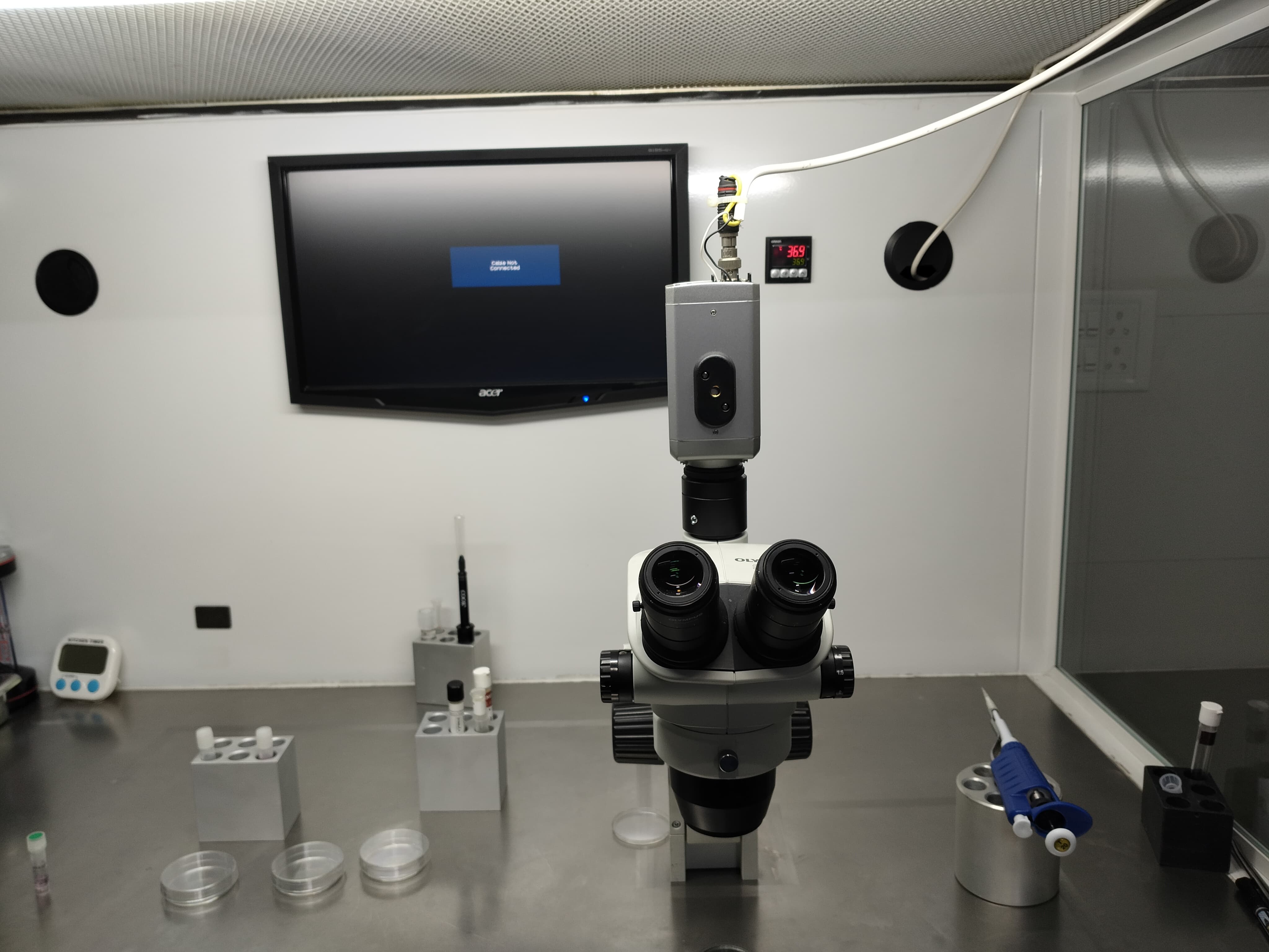 Happy couple holding baby