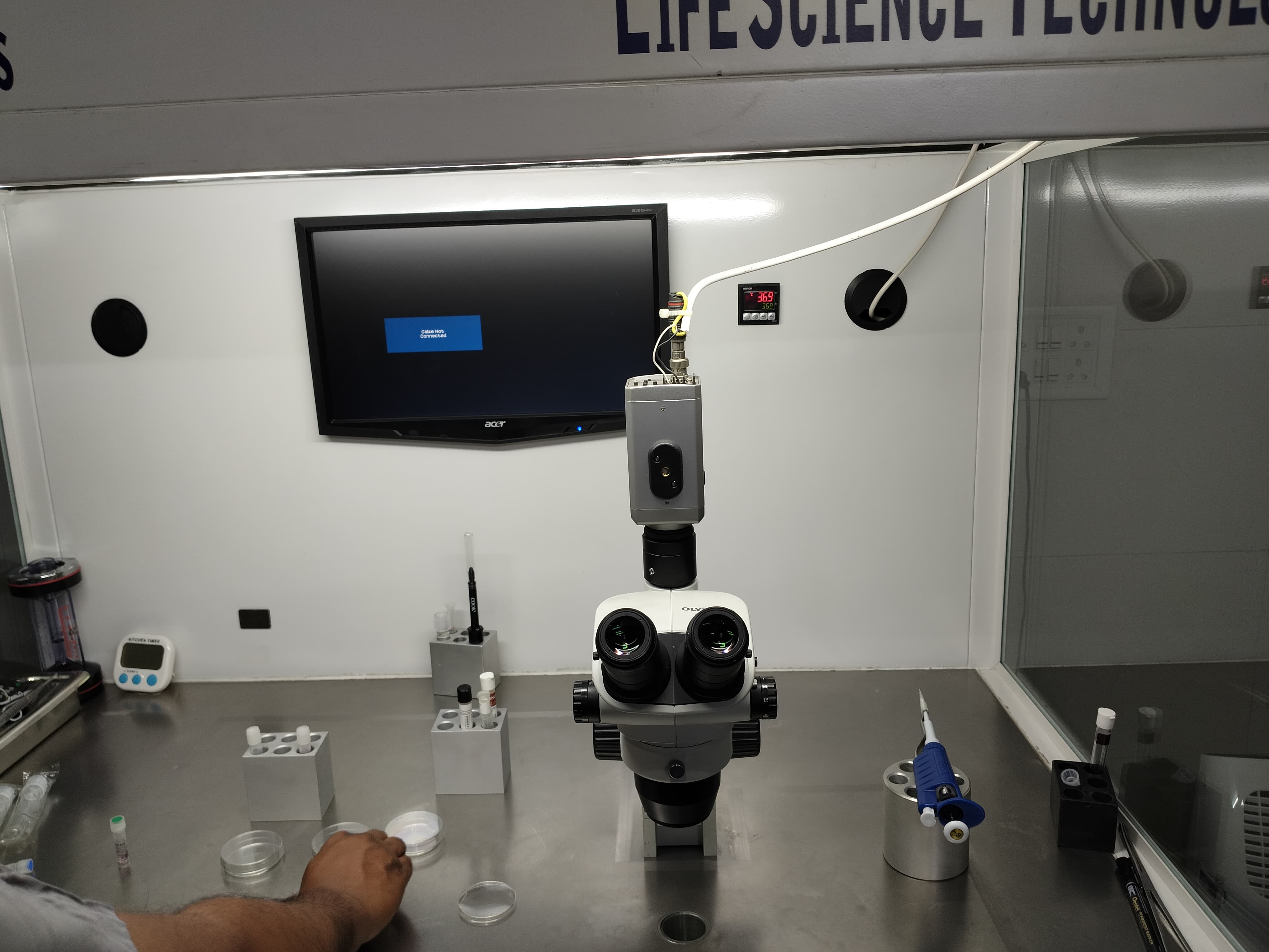 Doctor counseling a couple